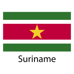 Suriname Flag